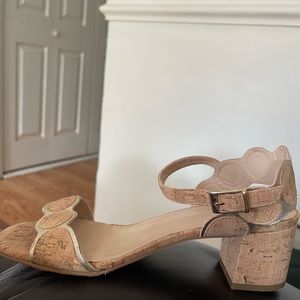 Brenda Zaro cork sandals made in Spain